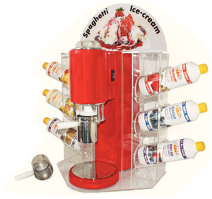 Topping for ice cream spaghetti machine Topping for ice cream spaghetti machine